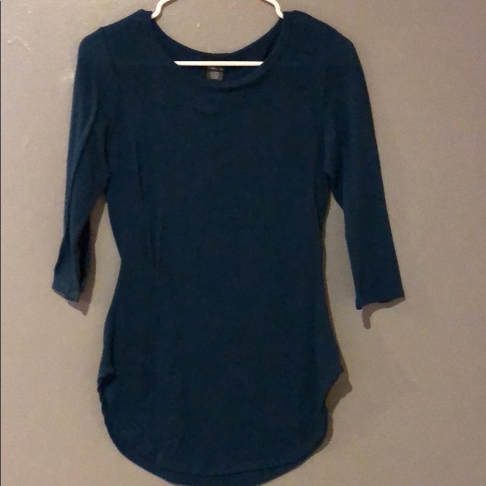 Dark blue shirt